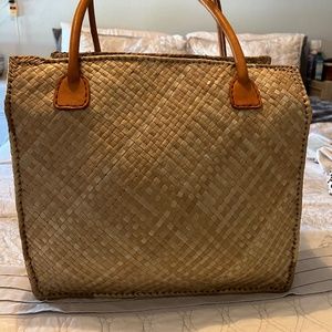 Handmade woven bag